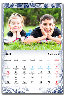 Kalendarz 30x45 cm (wzór 12)